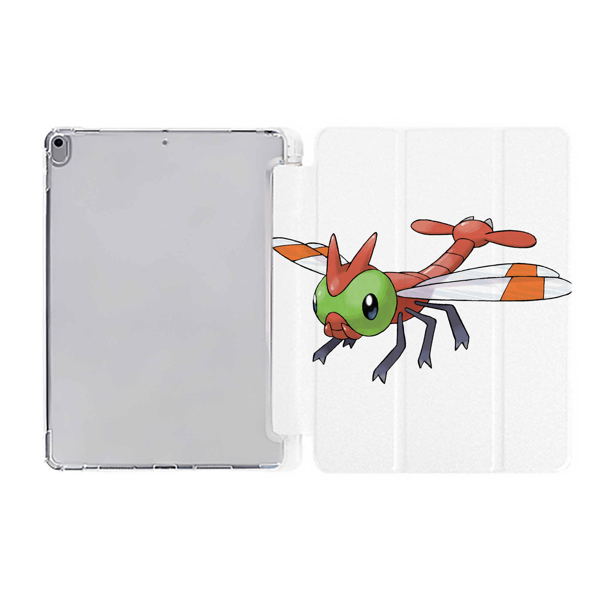 （画像用） ポケットモンスター Pokémon IPad ケース ペン収納付き 三つ折りスタンド PUレザー×シリコン 対応機種9.5/10.5/10.9インチ
